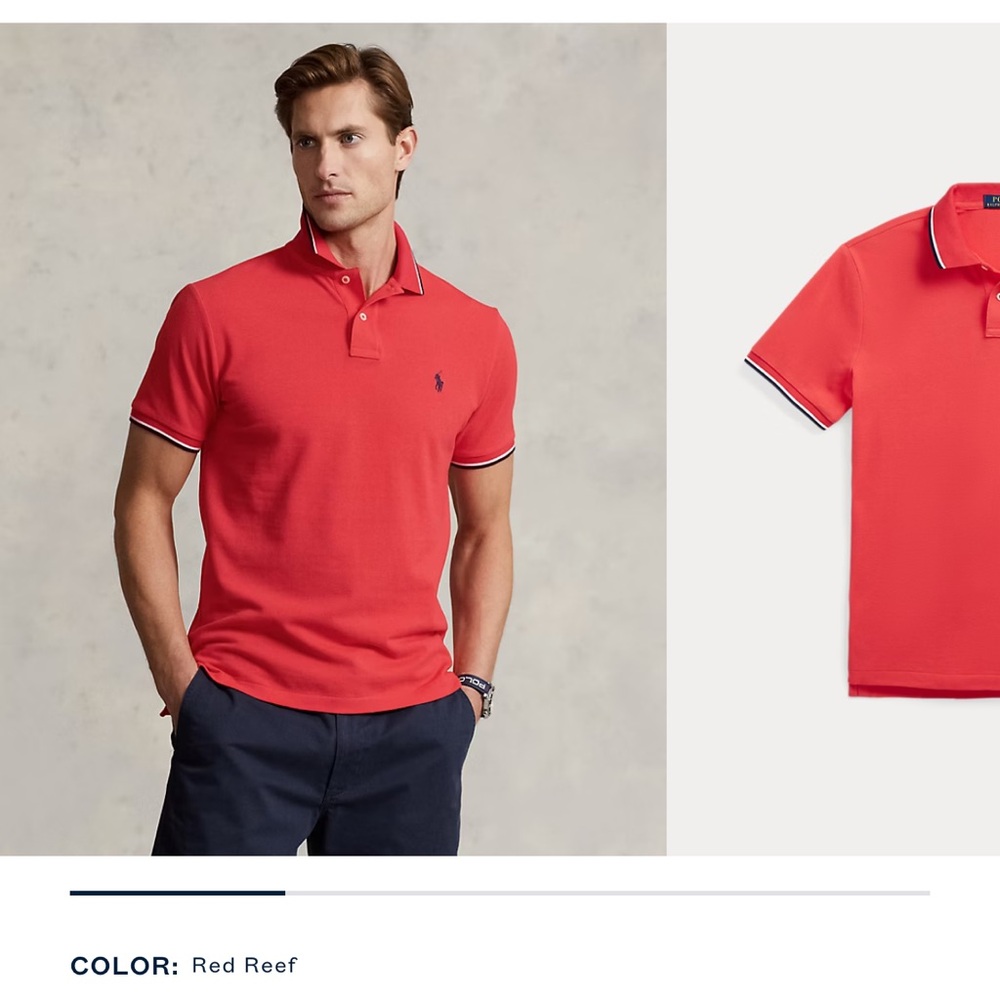 Polo by Ralph Lauren Red Reef Polo Shirt